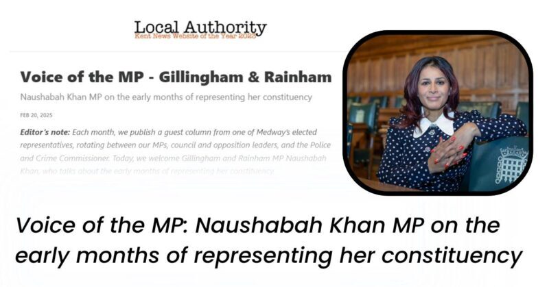 Voice of the MP - Gillingham & Rainham