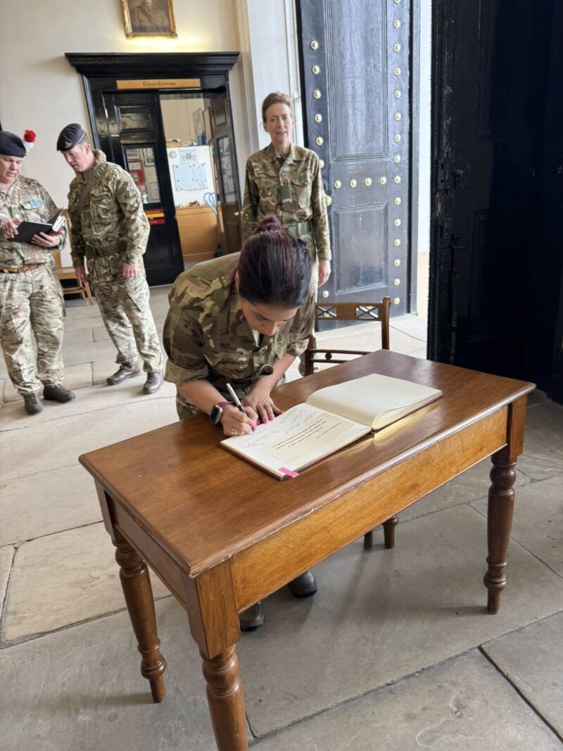 Visit to Royal Military Academy Sandhurst