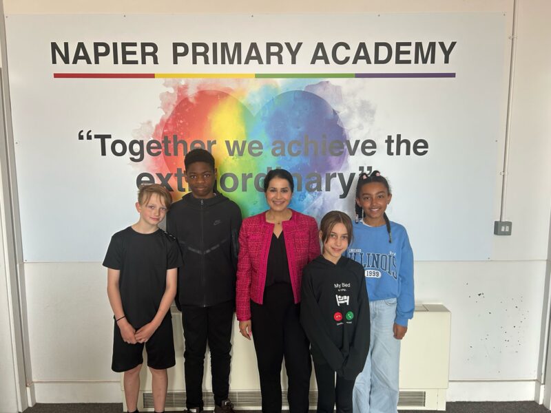 Visit to Napier Primary Academy 