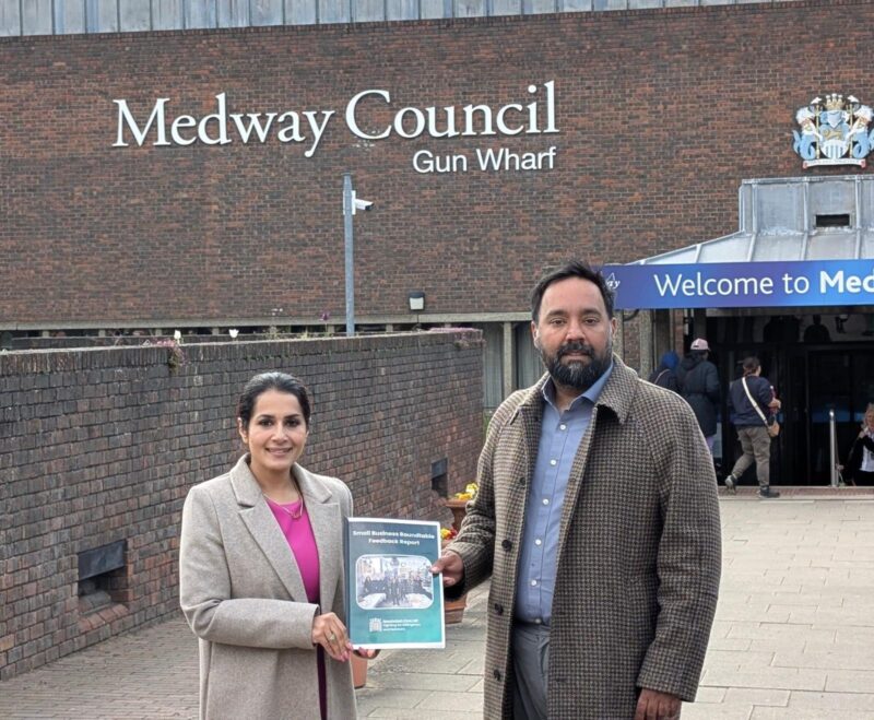 Sharing my Small Business Report with Medway Council