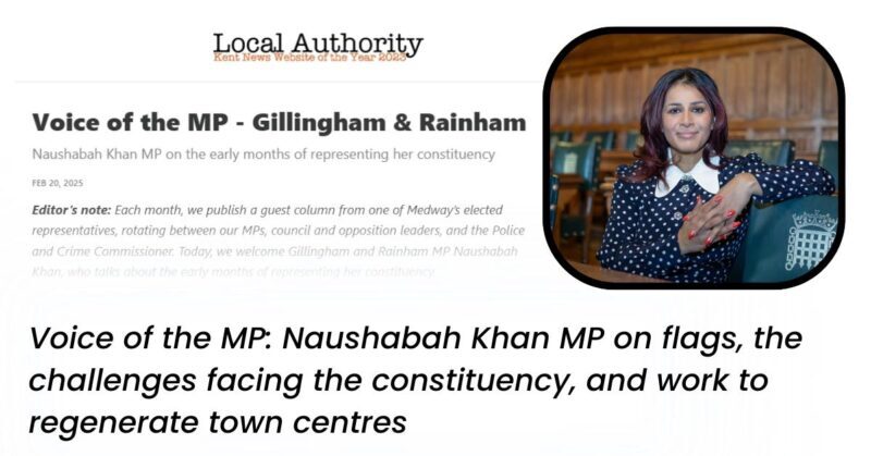 Voice of the MP - Gillingham and Rainham