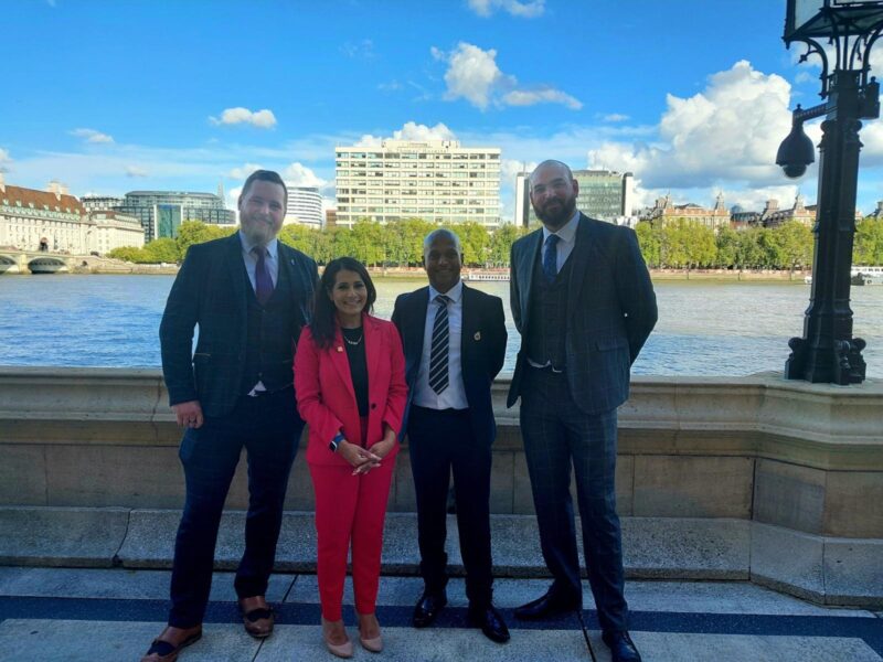Welcoming Medway Police Force to Parliament