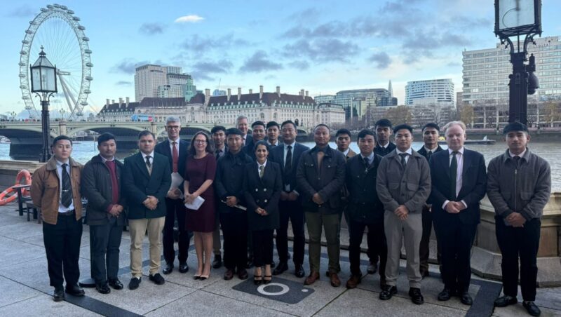Hosting the Royal Gurkha Rifles in Westminster